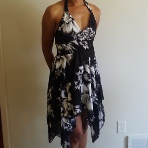 Black & White Floral dress